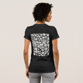 Der Lebenszyklus der Emoji im Gesicht T-Shirt (Schwarz voll)