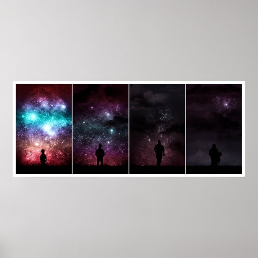 Der Lebenszyklus des kreativen Geistes Poster (Vorne)