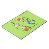 Der Lebenszyklus eines Guinea Pig Notizblock (Linke Seite)