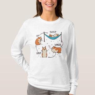 Der Lebenszyklus eines Meerschweinchens T-Shirt