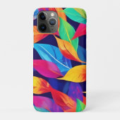 Der lebhafte Herbst hinterlässt Abstrakte Kunst Case-Mate iPhone Hülle (Rückseite)