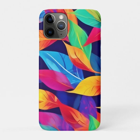 Der lebhafte Herbst hinterlässt Abstrakte Kunst Case-Mate iPhone Hülle (Rückseite)