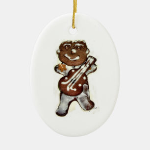 Der Lebkuchen-Mann Keramik Ornament