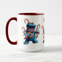 Der Lebkuchen-Monster | Lustige Weihnachts-Kunst