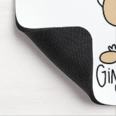 Der Lebkuchenmann-Mauspad Mousepad (Ecke)