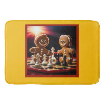 Der Lebkuchenmann schüttelt mit seiner Schwester