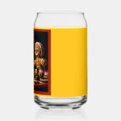 Der Lebkuchenmann schüttelt mit seiner Schwester Dosenglas (Rechts)