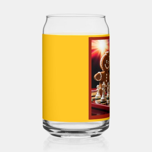 Der Lebkuchenmann schüttelt mit seiner Schwester Dosenglas (Links)