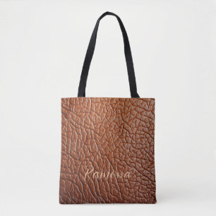 Der Leder-Look / Individuelle Einkaufstasche Tasche