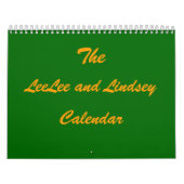 Der LeeLee und Lindsey Kalender (Titelbild)