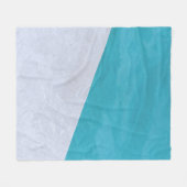 Der leere graue Boden am Pool Fleecedecke (Vorderseite (Horizontal))