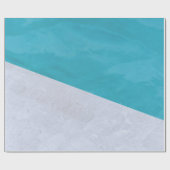 Der leere graue Boden am Pool Geschenkpapier (Flach)