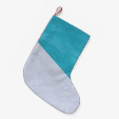 Der leere graue Boden am Pool Kleiner Weihnachtsstrumpf (Vorderansicht (hängend))