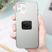 Der leere Halt zurück Aufkleber (Telefon)