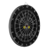 Der leere Halt zurück Dartscheibe (Vorderseite Links)