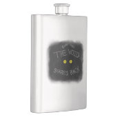 Der leere Halt zurück Flachmann (Rechts)