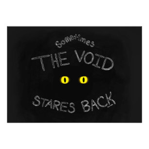 Der leere Halt zurück Fotodruck