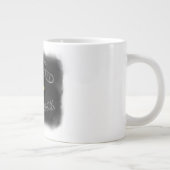 Der leere Halt zurück Jumbo-Tasse (Rechts)