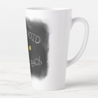 Der leere Halt zurück Milchtasse
