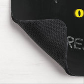 Der leere Halt zurück Mousepad (Ecke)