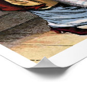"Der leere Schrank" Poster (Ecke)