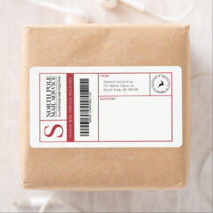 Der leere Versand des North Pole Santa's Workshop