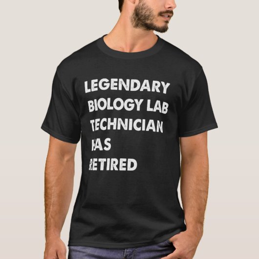Der legendäre Biologie-Labrador hat sich zurückgez T-Shirt (Vorderseite)