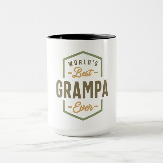 Der legendäre Großvater der Welt: Der beste Grampa Tasse (Zentrum)