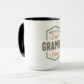 Der legendäre Großvater der Welt: Der beste Grampa Tasse (Vorderseite Links)