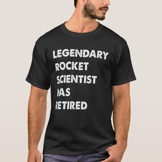 Der legendäre Raketenwissenschaftler hat sich gela T-Shirt (Vorderseite)