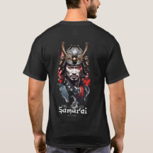 Der legendäre Samurai - Der männliche T - Shirt Bl