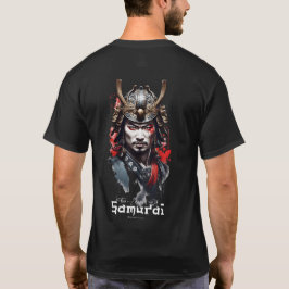 Der legendäre Samurai - Der männliche T - Shirt Bl