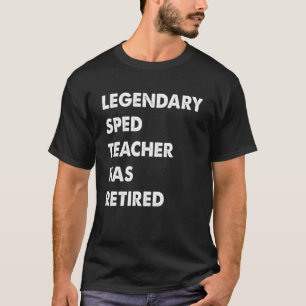Der legendäre Spionage-Lehrer hat sich zurückgezog T-Shirt