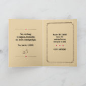 Der legendärste Schwiegervater aller Zeiten Karte (Innenseite)