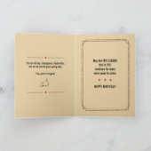 Der legendärste Sohn aller Time Card Karte (Innenseite)