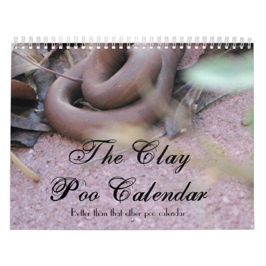 Der Lehm Poo Kalender (Titelbild)