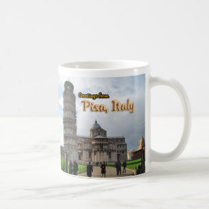Der lehnende Turm von Pisa, Italien Kaffeetasse