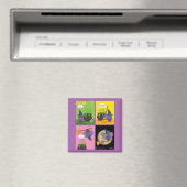 Der Lehrassistent - Comic reinigen Magnet (In Situ (Geschirrspüler))