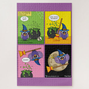 Der Lehrassistent - Comic reinigen Puzzle