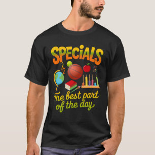 Der Lehrer bestimmt den besten Teil der täglichen  T-Shirt