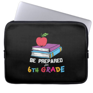 Der Lehrer der 6. Klasse wird für die 6. Klasse vo Laptopschutzhülle
