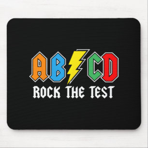 Der Lehrer des Tages Motivierend Retro Rock the Te Mousepad
