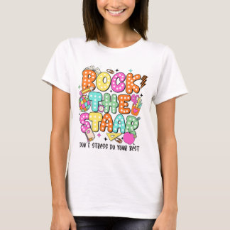 Der Lehrer des Teststaates Motivierend Testing Da T-Shirt