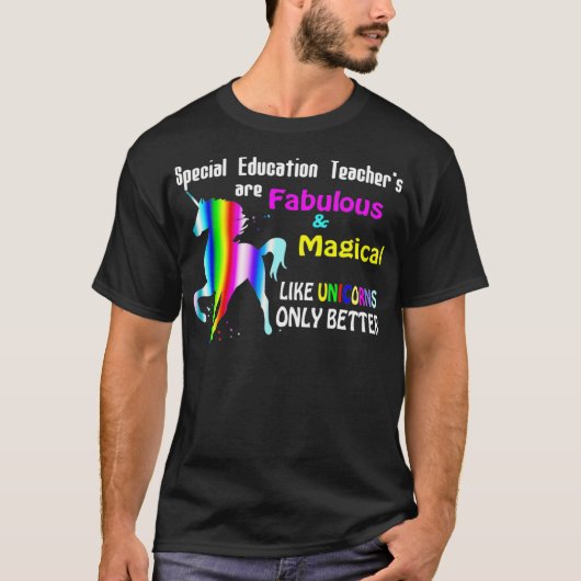 Der Lehrer für besondere Bildung ist ein fabuolous T-Shirt (Vorderseite)