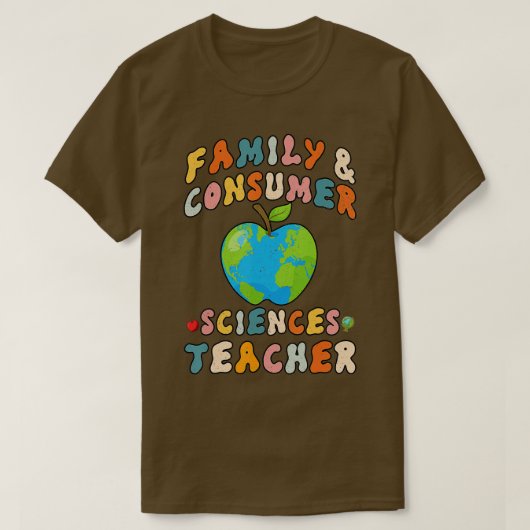 Der Lehrer für Familie und Konsumentenwissenschaft T-Shirt (Design vorne)
