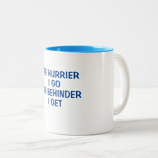 DER LEHRER I GEHT: DER HINTER ZWEIFARBIGE TASSE (VorderseiteRechts)
