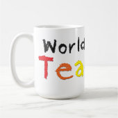 Der Lehrer-Kaffee-Tasse der Welt beste Kaffeetasse (Links)