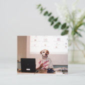 Der Lehrer Postkarte (Stehend Vorderseite)