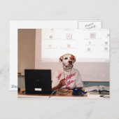 Der Lehrer Postkarte (Vorne/Hinten)