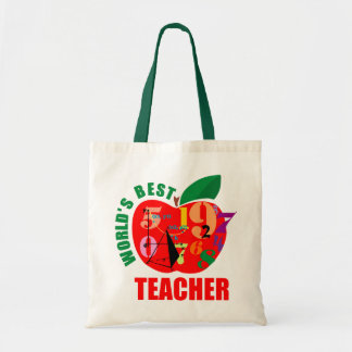 Der Lehrer-Taschen-Apple-Mathe der Welt bestes Tragetasche